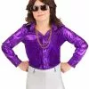 Fun Costumes Shattered Glass Kid's Disco Shirt -Cheap Halloween Costume Store shattered glass disco shirt for kids