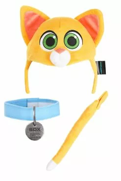 Zhenjiang Lian Yew Every Age Garment Accessories A Disney Sox Face Costume Headband, Collar, & Tail Kit -Cheap Halloween Costume Store sox plush face headband alt 5