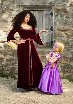 Fun Costumes Mother Gothel Costume For Women From Disney's Tangled -Cheap Halloween Costume Store tangled mother gothel costume alt 13