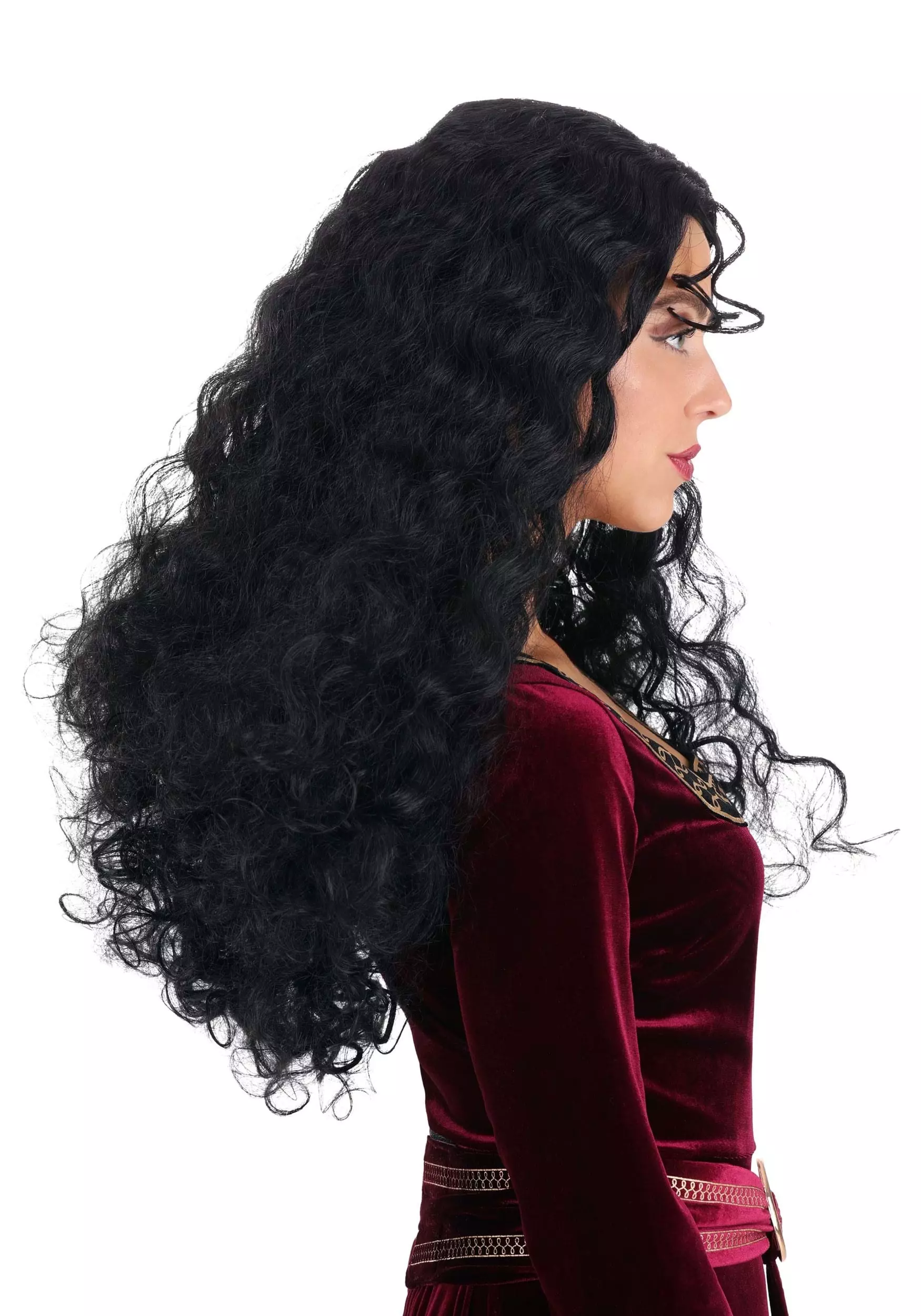 Partytime Wig Disney Tangled Adult Mother Gothel Wig 6 Partytime Wig Disney Tangled Adult Mother Gothel Wig - Image 4