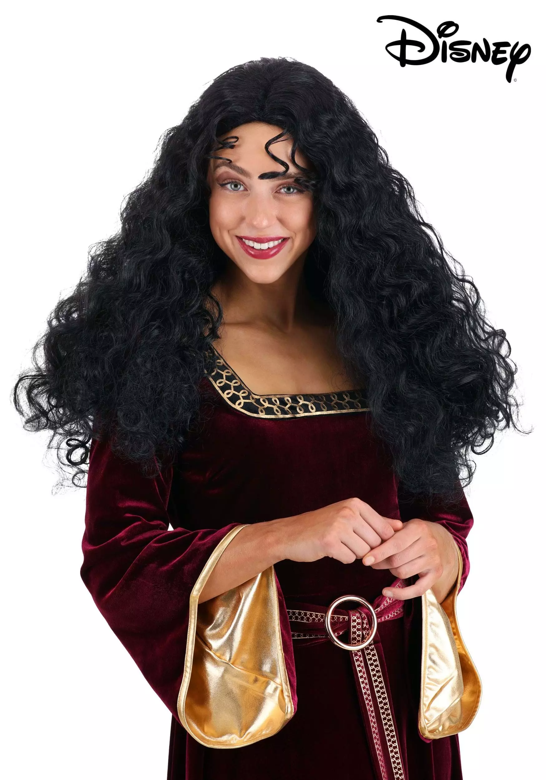 Partytime Wig Disney Tangled Adult Mother Gothel Wig 3 Partytime Wig Disney Tangled Adult Mother Gothel Wig