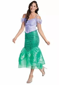 Disguise The Little Mermaid Adult Deluxe Ariel Costume