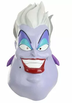 Elope Disney The Little Mermaid Ursula Latex Mask -Cheap Halloween Costume Store the little mermaid ursula latex mask alt 3