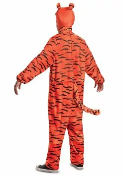 Disguise Limited Deluxe Winnie The Pooh Tigger Costume For Adults -Cheap Halloween Costume Store tigger deluxe adult costume alt 7