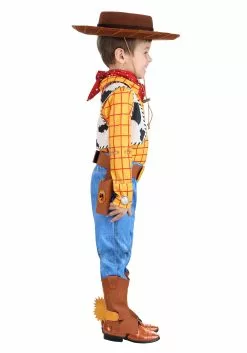 Fun Costumes Disney Deluxe Woody Toy Story Boy's Costume For Toddlers -Cheap Halloween Costume Store toddler deluxe woody toy story costume alt 7