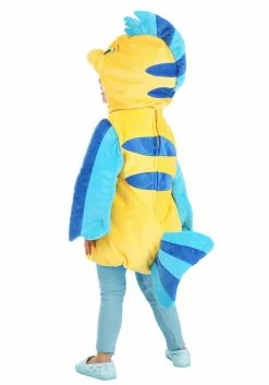 Zhenjiang Lian Yew Every Age Garment Accessories A Disney The Little Mermaid Toddler Flounder Costume -Cheap Halloween Costume Store toddler flounder costume alt 5 1