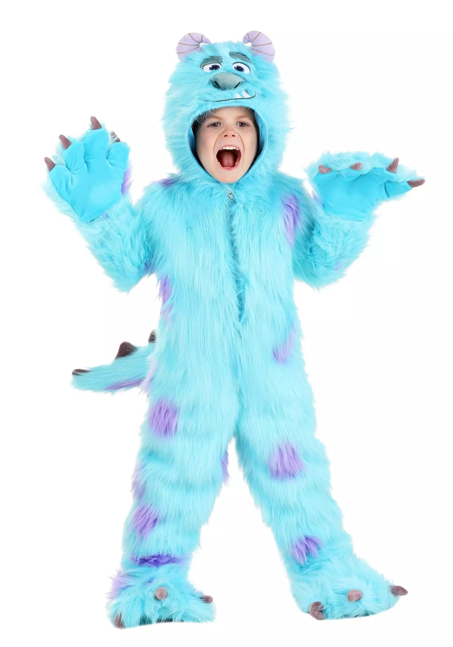 Zhenjiang Lian Yew Every Age Garment Accessories A Disney Hooded Monsters Inc Sulley Costume For Toddlers 7 Zhenjiang Lian Yew Every Age Garment Accessories A Disney Hooded Monsters Inc Sulley Costume For Toddlers - Image 5