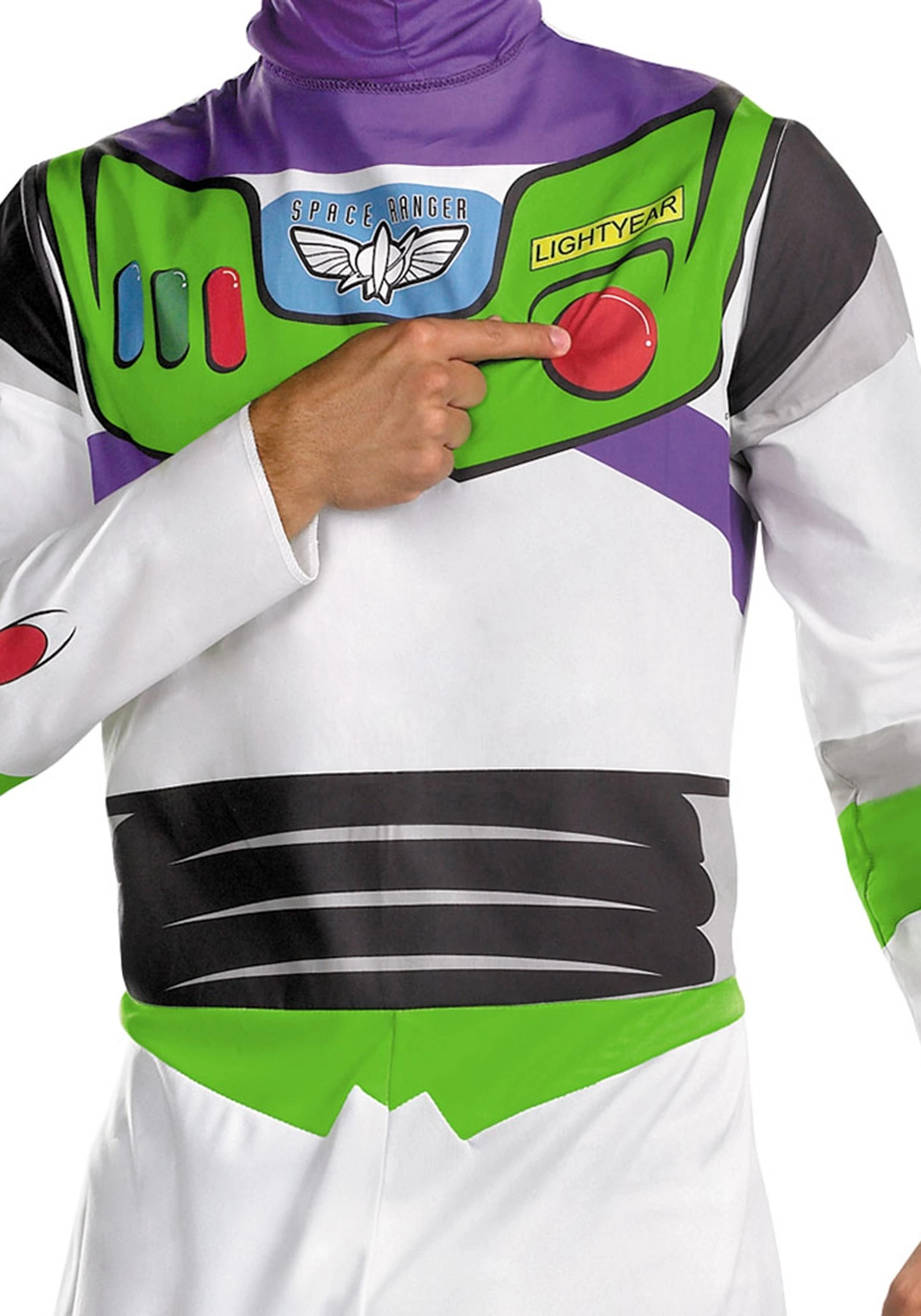 Disguise Toy Story Adult Buzz Lightyear Classic Costume 5 Disguise Toy Story Adult Buzz Lightyear Classic Costume - Image 3