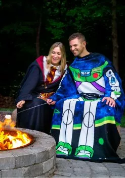 Northwest Company Toy Story Buzz Lightyear Comfy Throw For Adult -Cheap Halloween Costume Store toy story buzz lightyear adult comfy throw alt 2