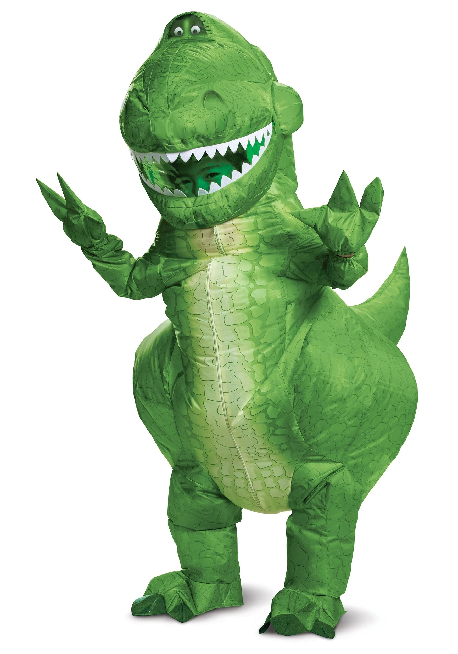 Disguise Toy Story Kids Rex Inflatable Costume 5 Disguise Toy Story Kids Rex Inflatable Costume - Image 3