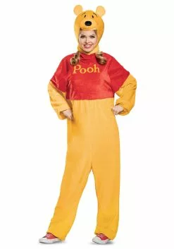 Disguise Limited Adult's Winnie The Pooh Deluxe Plus Costume 22 Disguise Limited Adult's Winnie The Pooh Deluxe Plus Costume -Cheap Halloween Costume Store winnie the pooh deluxe adult plus costume alt 8