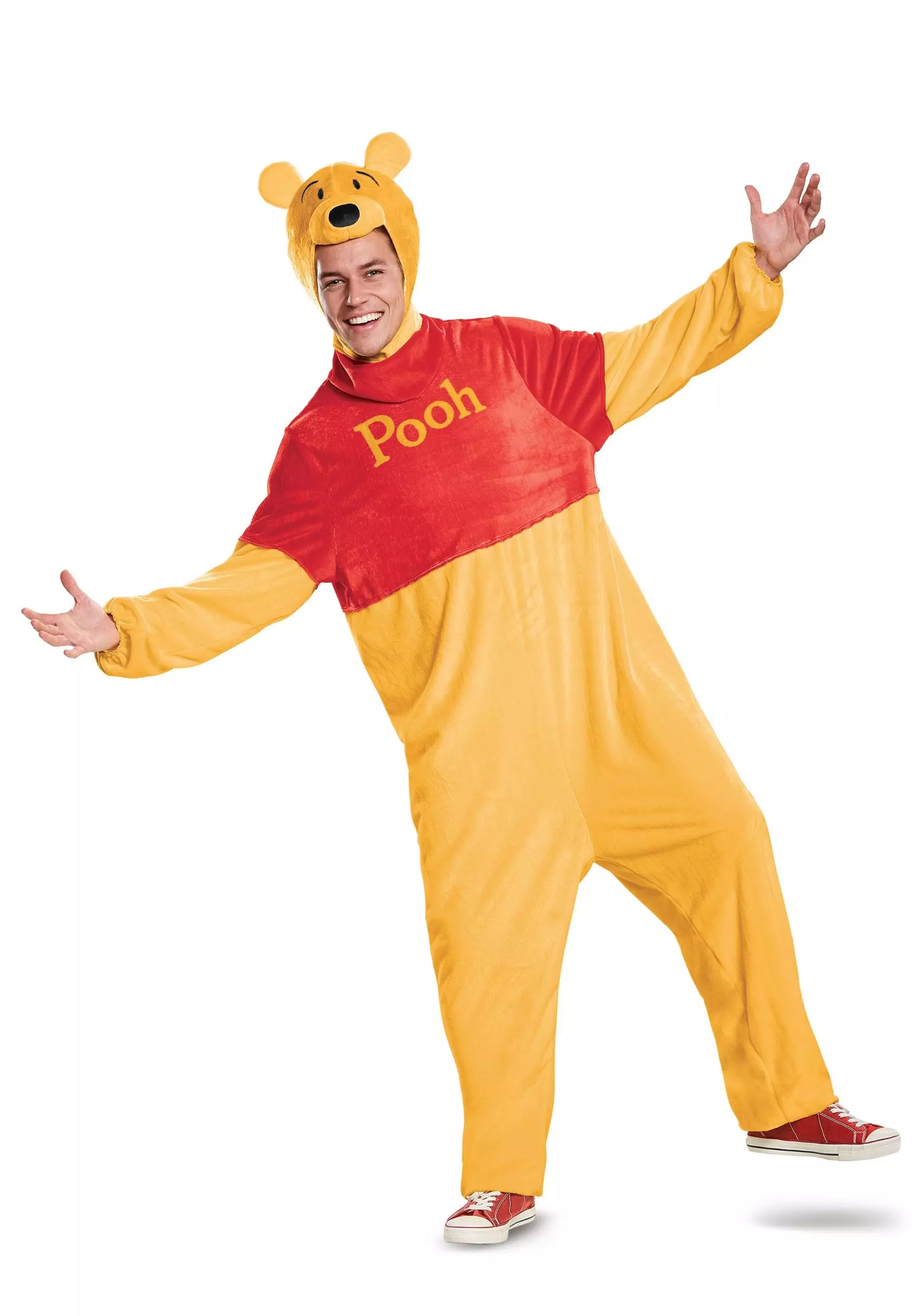 Disguise Limited Adult's Winnie The Pooh Deluxe Plus Costume 12 Disguise Limited Adult's Winnie The Pooh Deluxe Plus Costume - Image 10