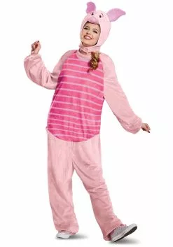 Disguise Limited Adult Deluxe Winnie The Pooh Piglet Costume 13 Disguise Limited Adult Deluxe Winnie The Pooh Piglet Costume -Cheap Halloween Costume Store winnie the pooh piglet deluxe adult costume alt 2