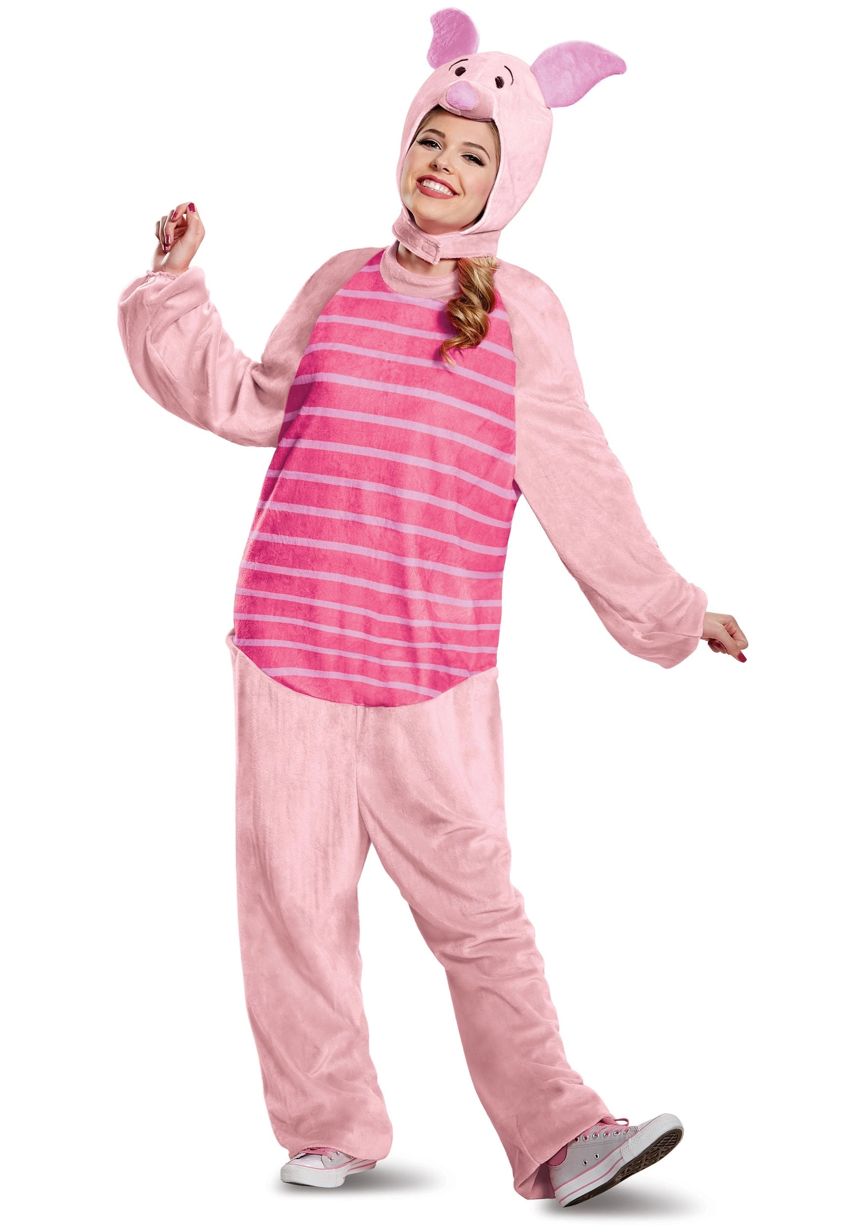 Disguise Limited Adult Deluxe Winnie The Pooh Piglet Costume 5 Disguise Limited Adult Deluxe Winnie The Pooh Piglet Costume - Image 3