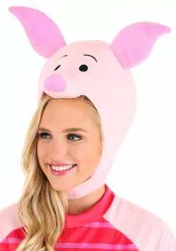 Disguise Limited Adult Deluxe Winnie The Pooh Piglet Costume 14 Disguise Limited Adult Deluxe Winnie The Pooh Piglet Costume -Cheap Halloween Costume Store winnie the pooh piglet deluxe adult costume alt 3