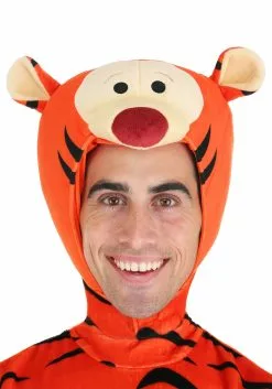 Disguise Limited Deluxe Winnie The Pooh Tigger Costume For Adults -Cheap Halloween Costume Store winnie the pooh tigger deluxe adult costume 1