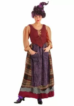 Fun Costumes Mary Sanderson Costume For Women From Disney’s Hocus Pocus -Cheap Halloween Costume Store women authentic hocus pocus mary sanderson costume alt 2