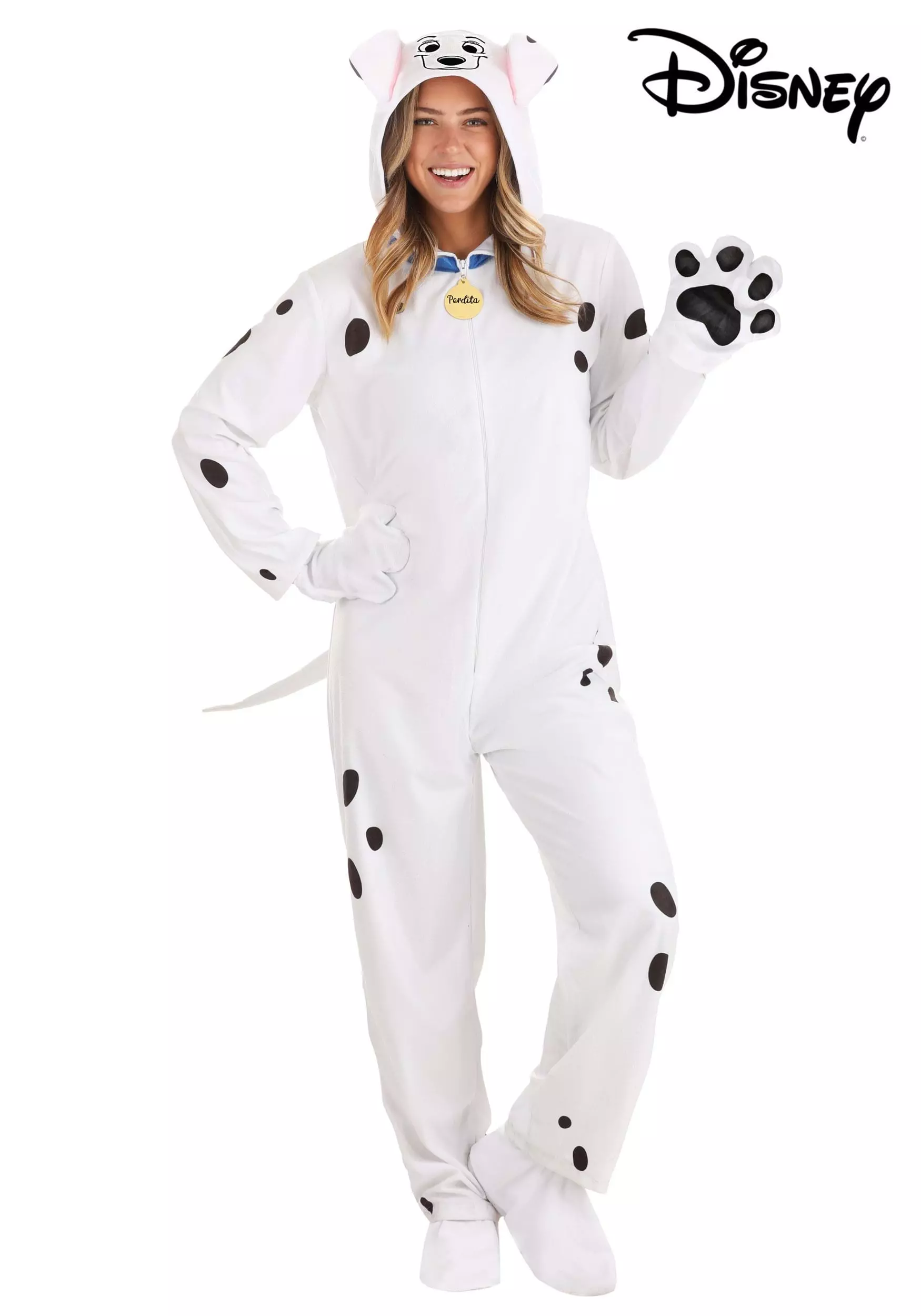 Fun Costumes Perdita Costume For Women From Disney's 101 Dalmatians 10 Fun Costumes Perdita Costume For Women From Disney's 101 Dalmatians - Image 8