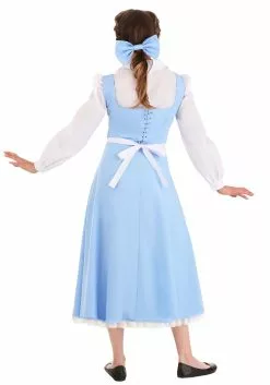 Fun Costumes Belle Blue Dress Costume For Women From Disney's Beauty And The Beast 16 Fun Costumes Belle Blue Dress Costume For Women From Disney's Beauty And The Beast -Cheap Halloween Costume Store womens beauty and the beast belle blue dress alt 7