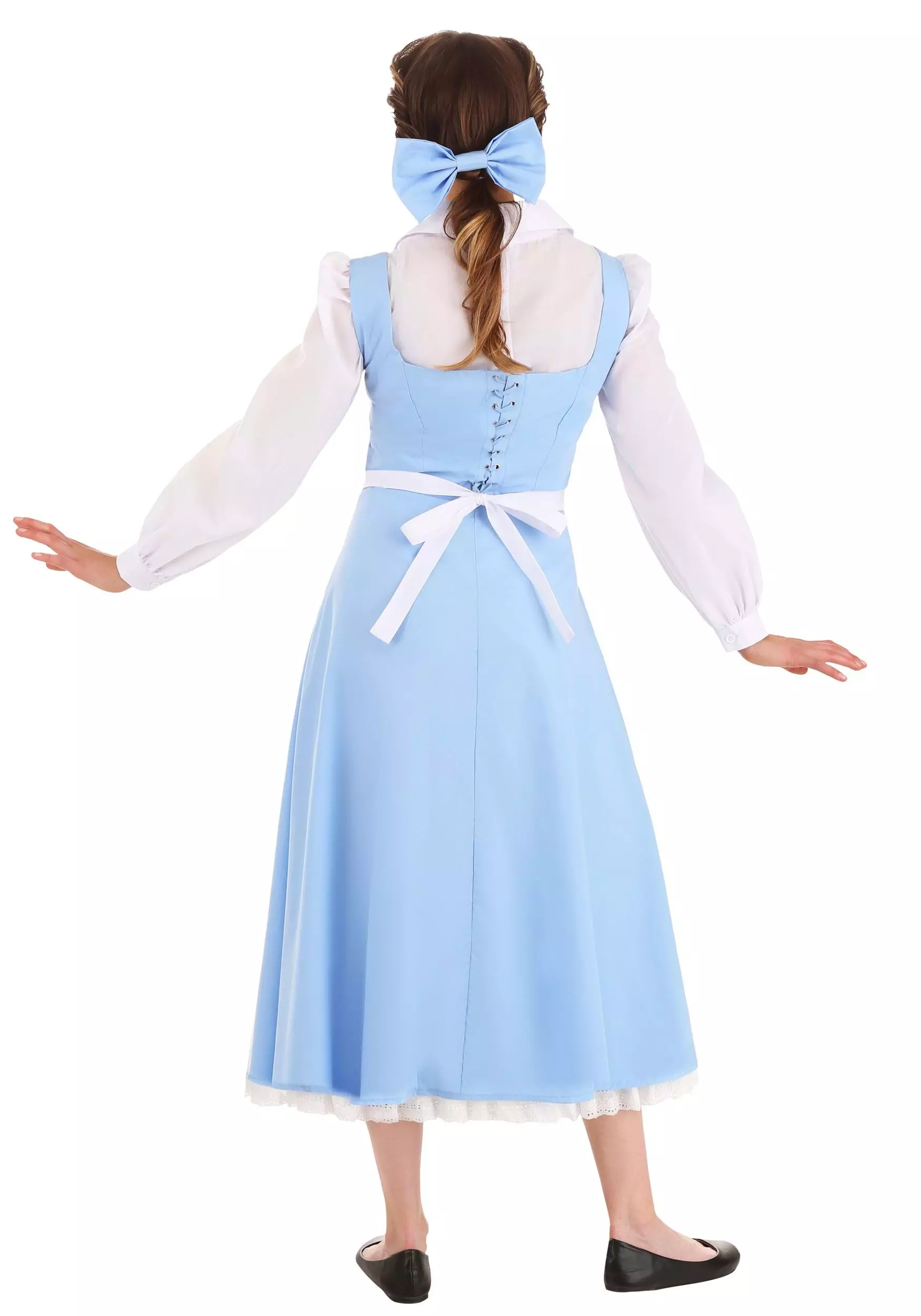 Fun Costumes Belle Blue Dress Costume For Women From Disney's Beauty And The Beast 6 Fun Costumes Belle Blue Dress Costume For Women From Disney's Beauty And The Beast - Image 4