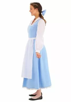 Fun Costumes Belle Blue Dress Costume For Women From Disney's Beauty And The Beast 17 Fun Costumes Belle Blue Dress Costume For Women From Disney's Beauty And The Beast -Cheap Halloween Costume Store womens beauty and the beast belle blue dress alt 8