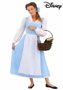 Fun Costumes Belle Blue Dress Costume For Women From Disney's Beauty And The Beast 15 Fun Costumes Belle Blue Dress Costume For Women From Disney's Beauty And The Beast -Cheap Halloween Costume Store womens beauty and the beast belle blue dress alt 9