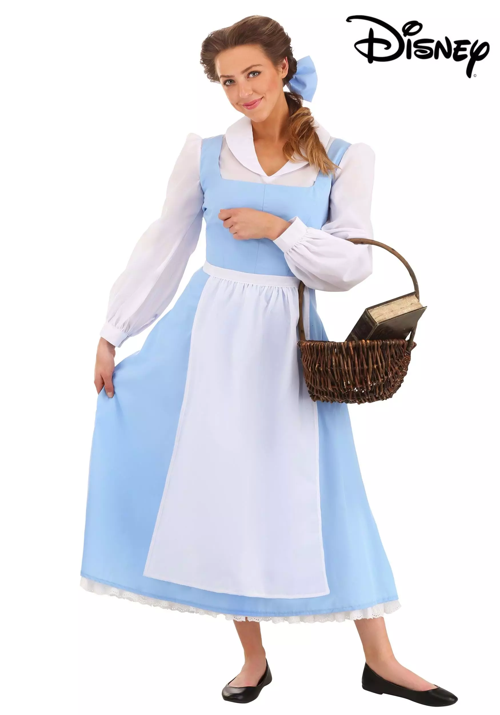 Fun Costumes Belle Blue Dress Costume For Women From Disney's Beauty And The Beast 5 Fun Costumes Belle Blue Dress Costume For Women From Disney's Beauty And The Beast - Image 3