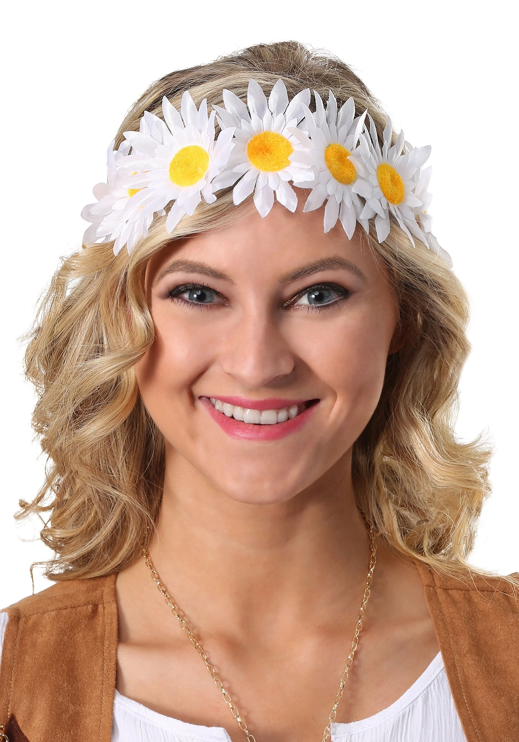 Fun Costumes Adult Daisy Flower Crown 3 Fun Costumes Adult Daisy Flower Crown