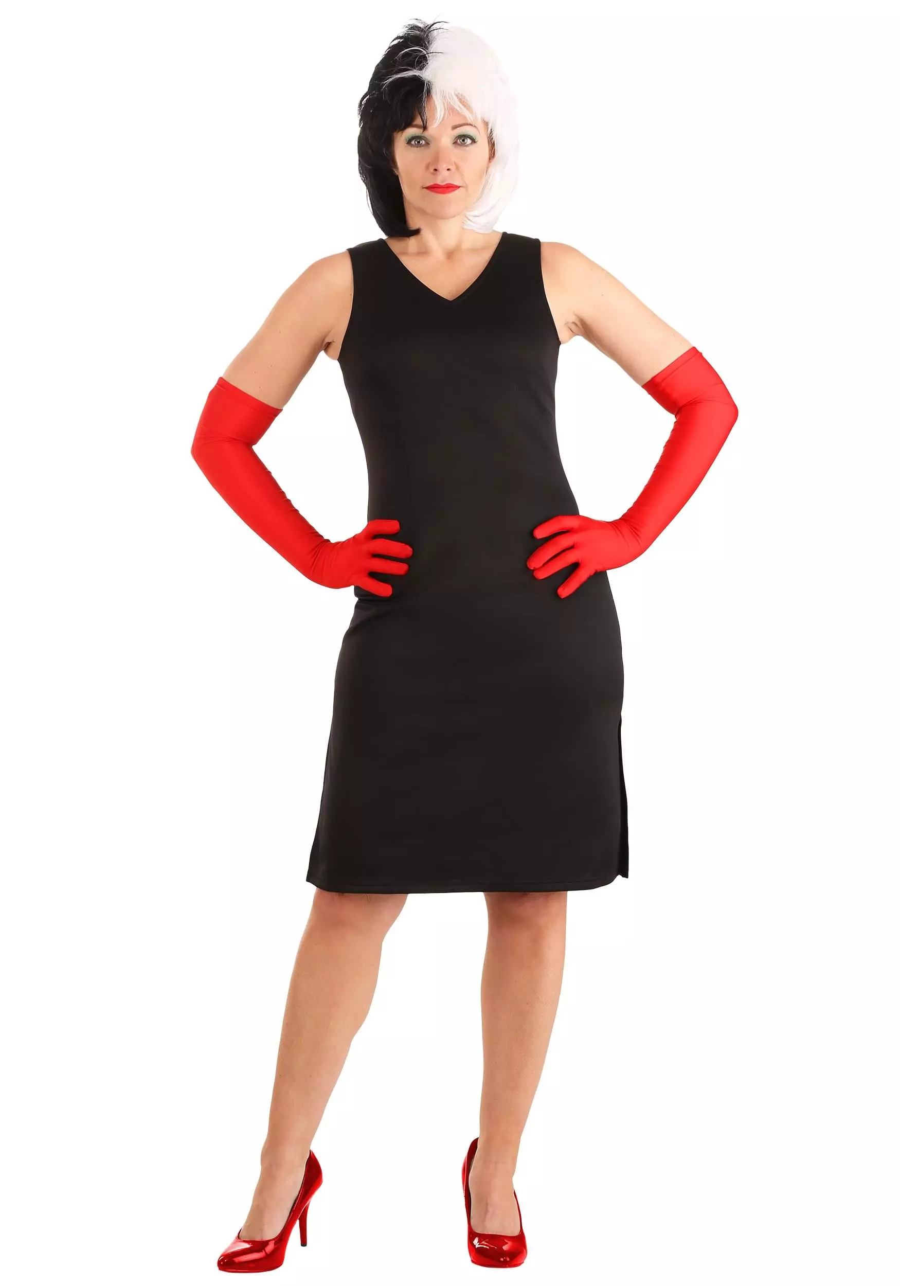 Fun Costumes Cruella De Vil Coat Costume For Women From Disney's 101 Dalmatians 12 Fun Costumes Cruella De Vil Coat Costume For Women From Disney's 101 Dalmatians - Image 10