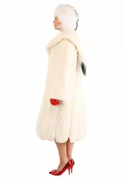 Fun Costumes Cruella De Vil Coat Costume For Women From Disney's 101 Dalmatians 22 Fun Costumes Cruella De Vil Coat Costume For Women From Disney's 101 Dalmatians -Cheap Halloween Costume Store womens deluxe cruella de vil costume alt 9