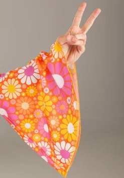 Fun Costumes Far Out Flower Costume Dress For Women -Cheap Halloween Costume Store womens far out flower dress costume alt 2