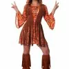 Fun Costumes Women's Fringe Hippie Costume 1 Fun Costumes Women's Fringe Hippie Costume -Cheap Halloween Costume Store womens fringe hippie costume