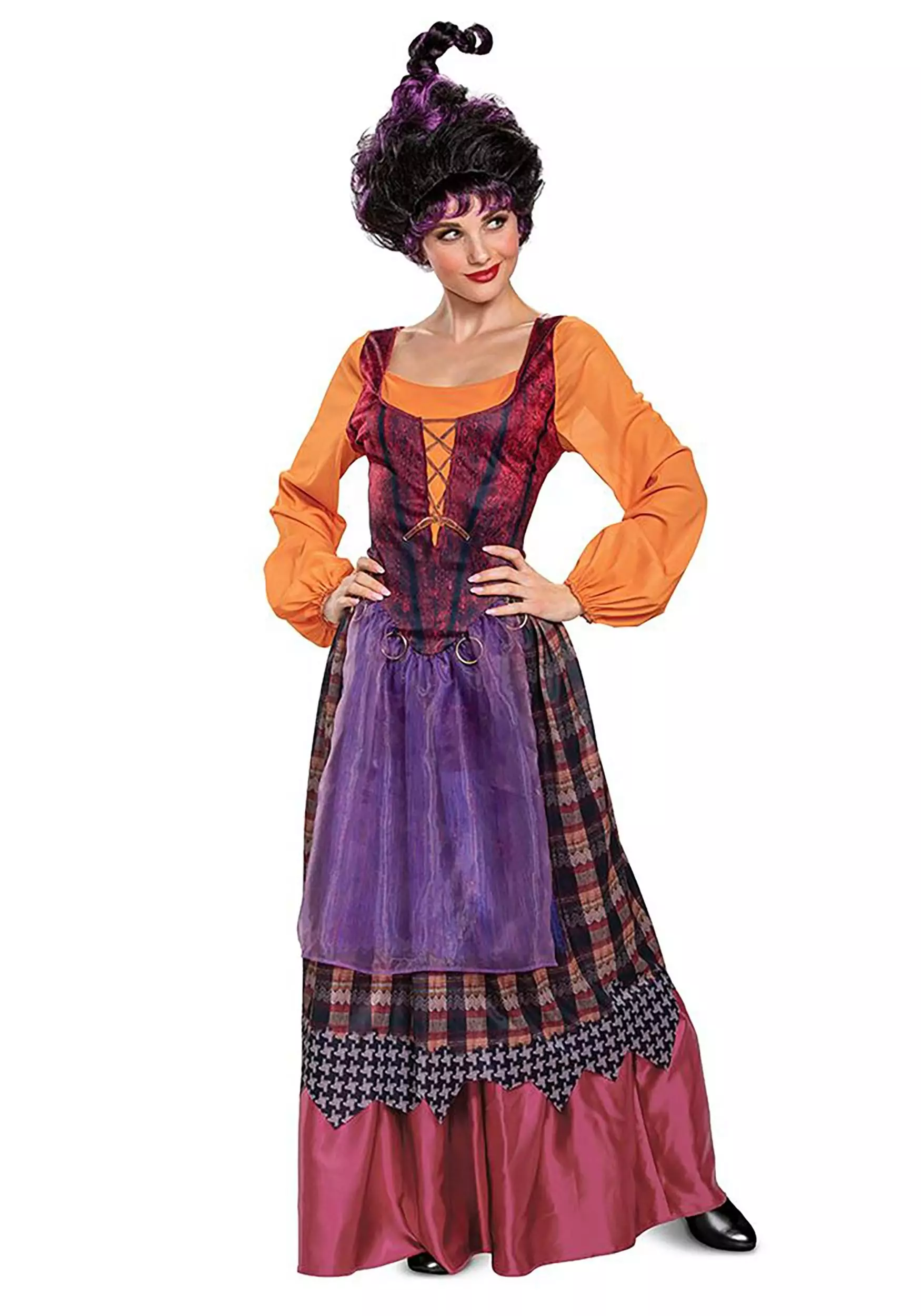 Disguise Hocus Pocus Deluxe Mary Costume For Women 3 Disguise Hocus Pocus Deluxe Mary Costume For Women