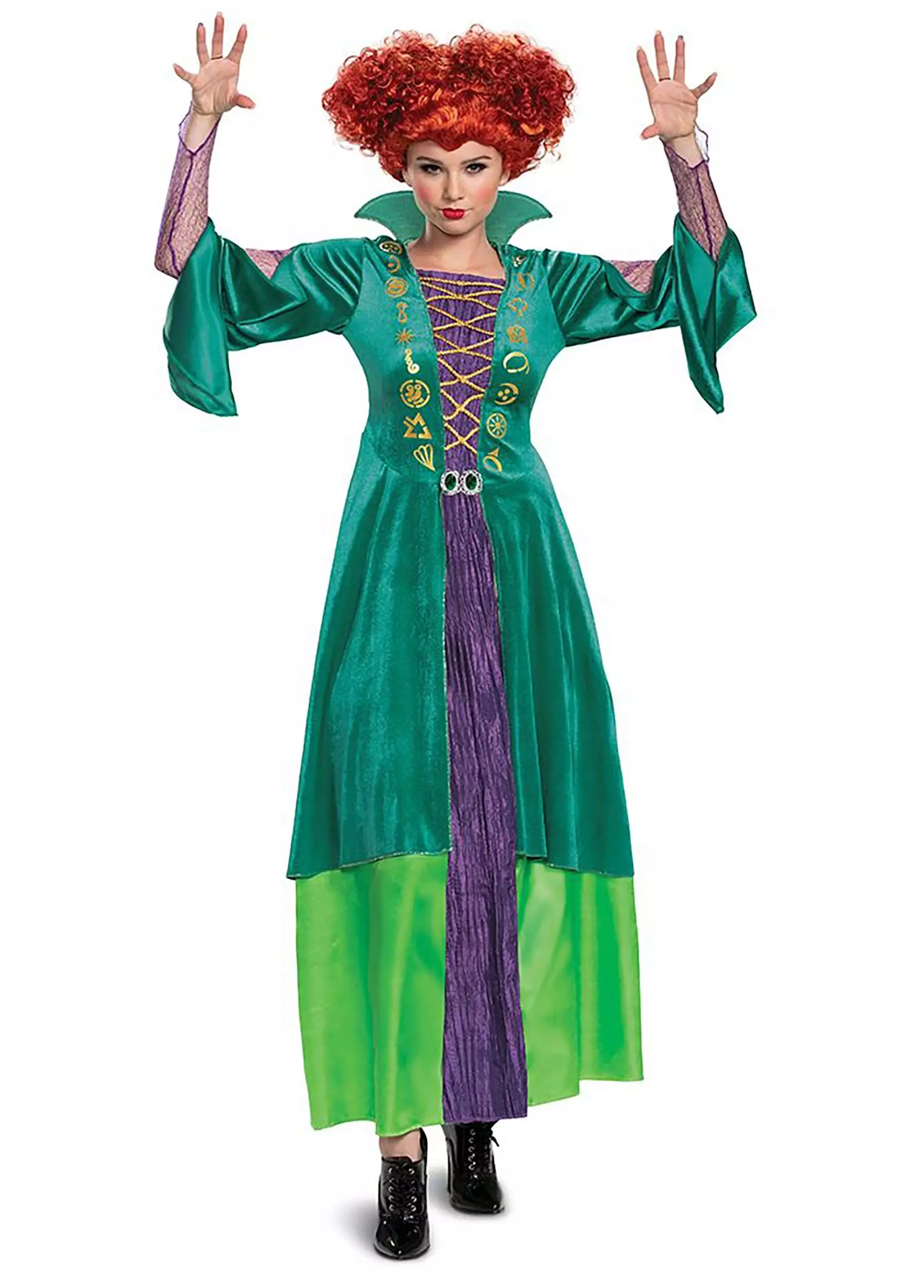Disguise Hocus Pocus Deluxe Wini Costume For Women 3 Disguise Hocus Pocus Deluxe Wini Costume For Women