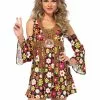 LEG AVENUE Women's Starflower Hippie Costume -Cheap Halloween Costume Store womens starflower hippie costume